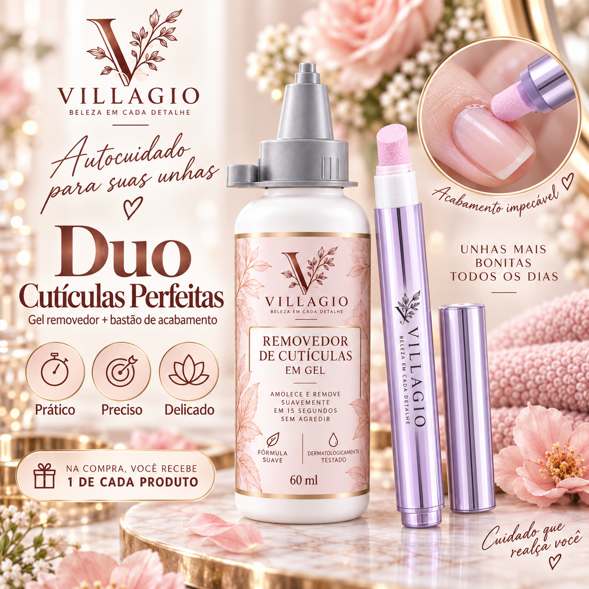 Duo Cutículas Perfeitas Villagio™
